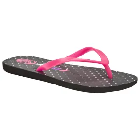 Roxy Logo flip-flops pink Girl