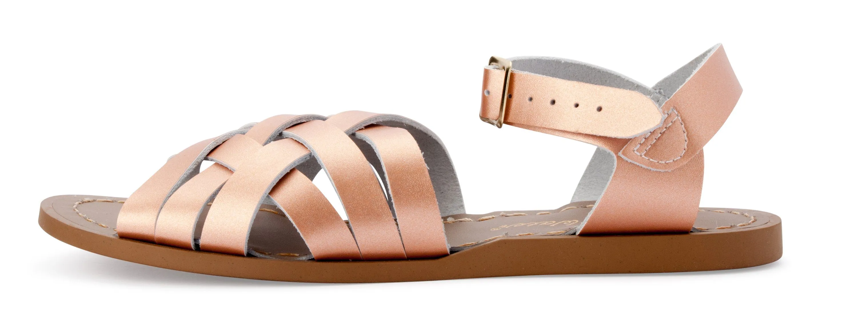 Salt Water Womens Retro Sandals (Rose Gold)