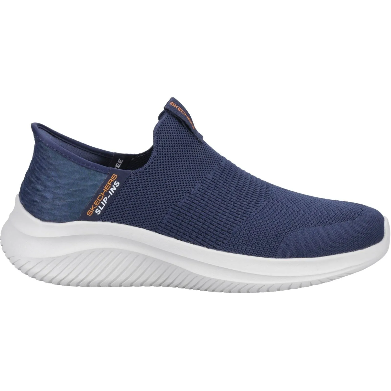 Skechers Men Trainers - Ultra Flex 3.0 Smooth Step Wide in Navy, 6-12 - GAR232450W