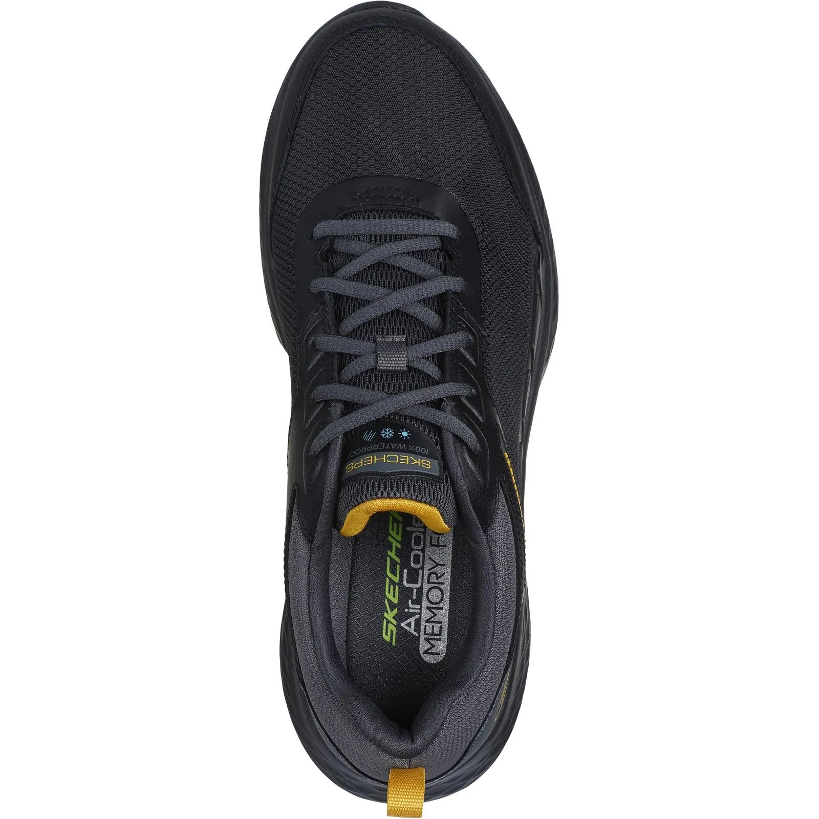 Skechers Mens Skech Pro Waterproof Memory Foam Trainers