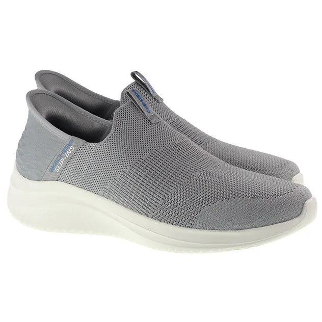 Skechers Trainers Mens Slip-ins Ultra Flex 3.0 Grey