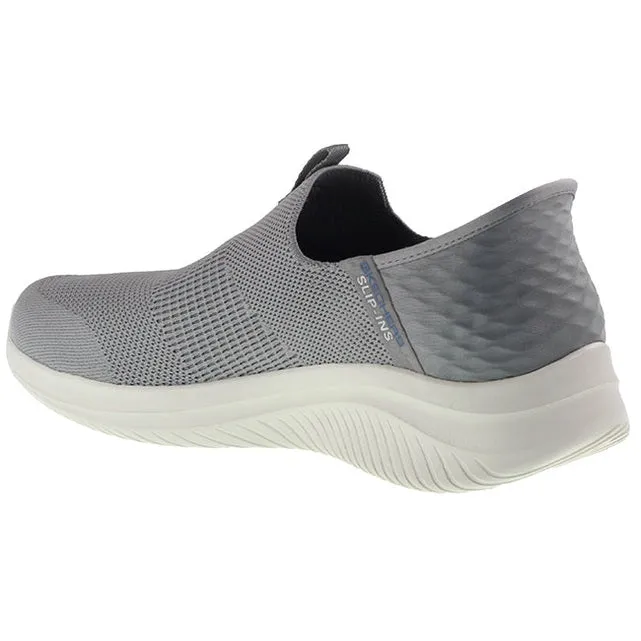 Skechers Trainers Mens Slip-ins Ultra Flex 3.0 Grey