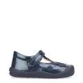 Start Rite Mia - First Walker Navy Glitter Patent Shoe