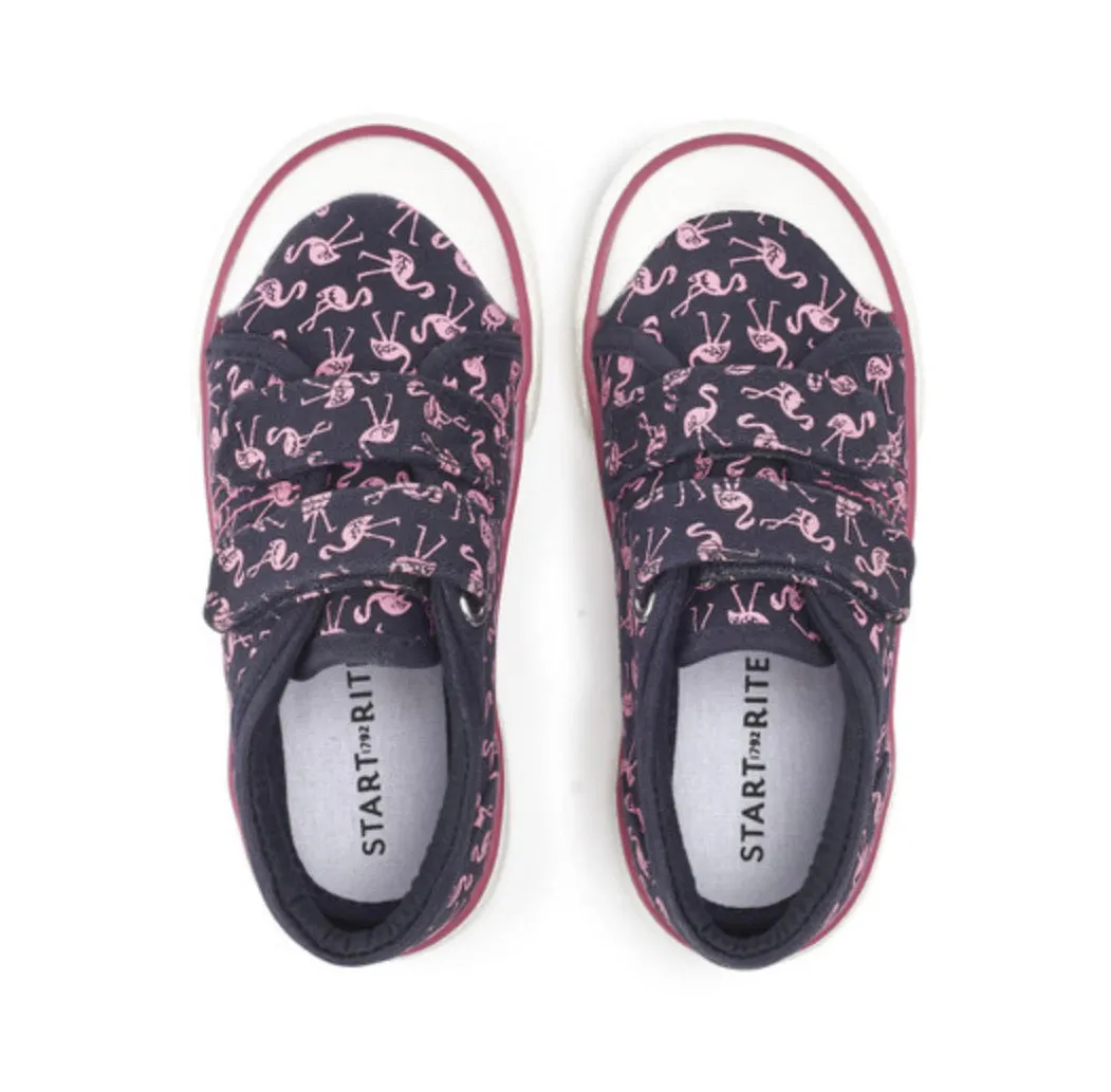 Startrite Flamingo Canvas Shoe 6196