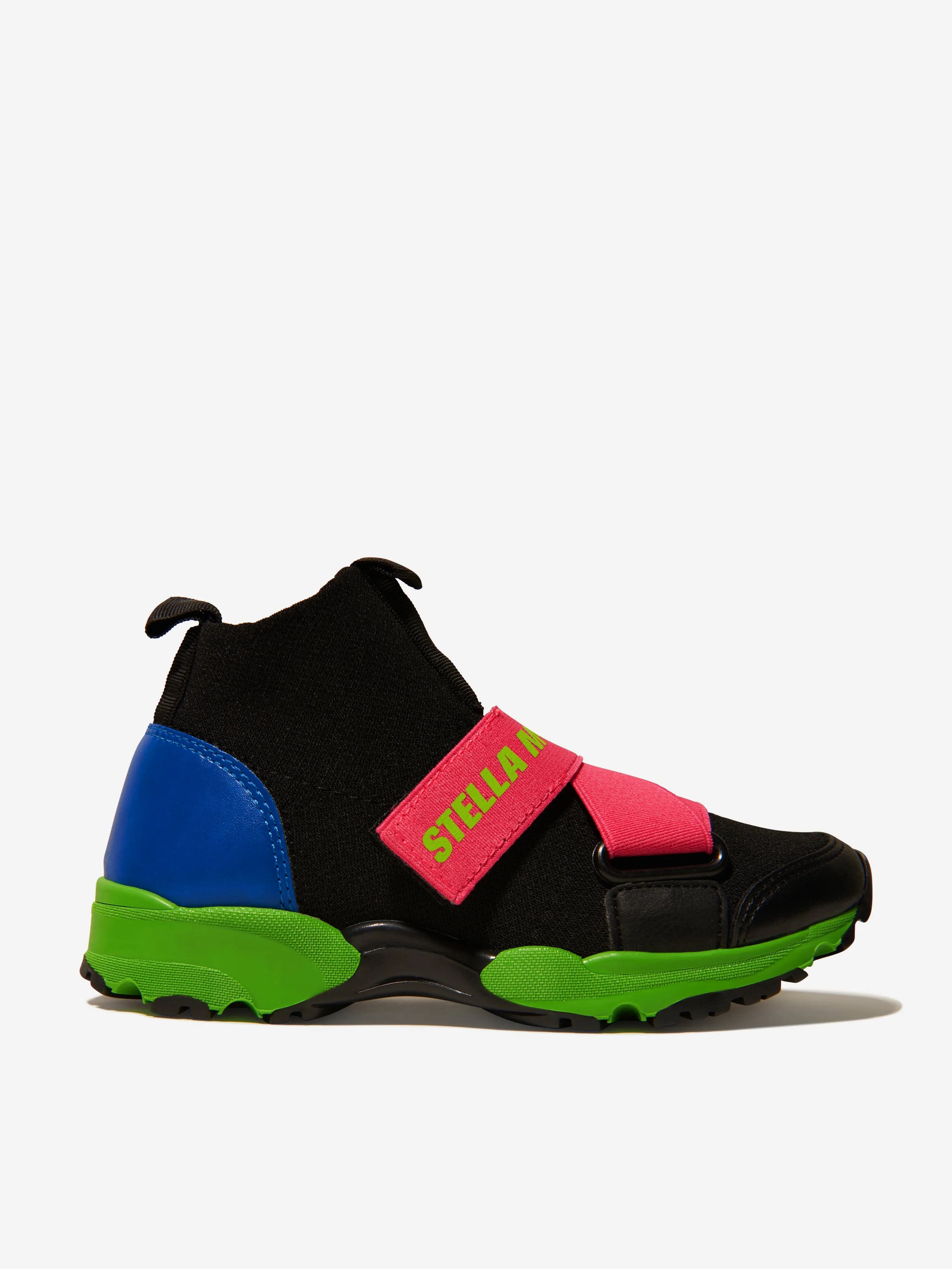 Stella McCartney Girls Logo Strap Trainers