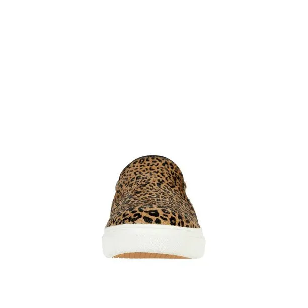 Steve Madden Coulter-L Slip On Loafers Rounded Toe Low Top Sneakers Leopard