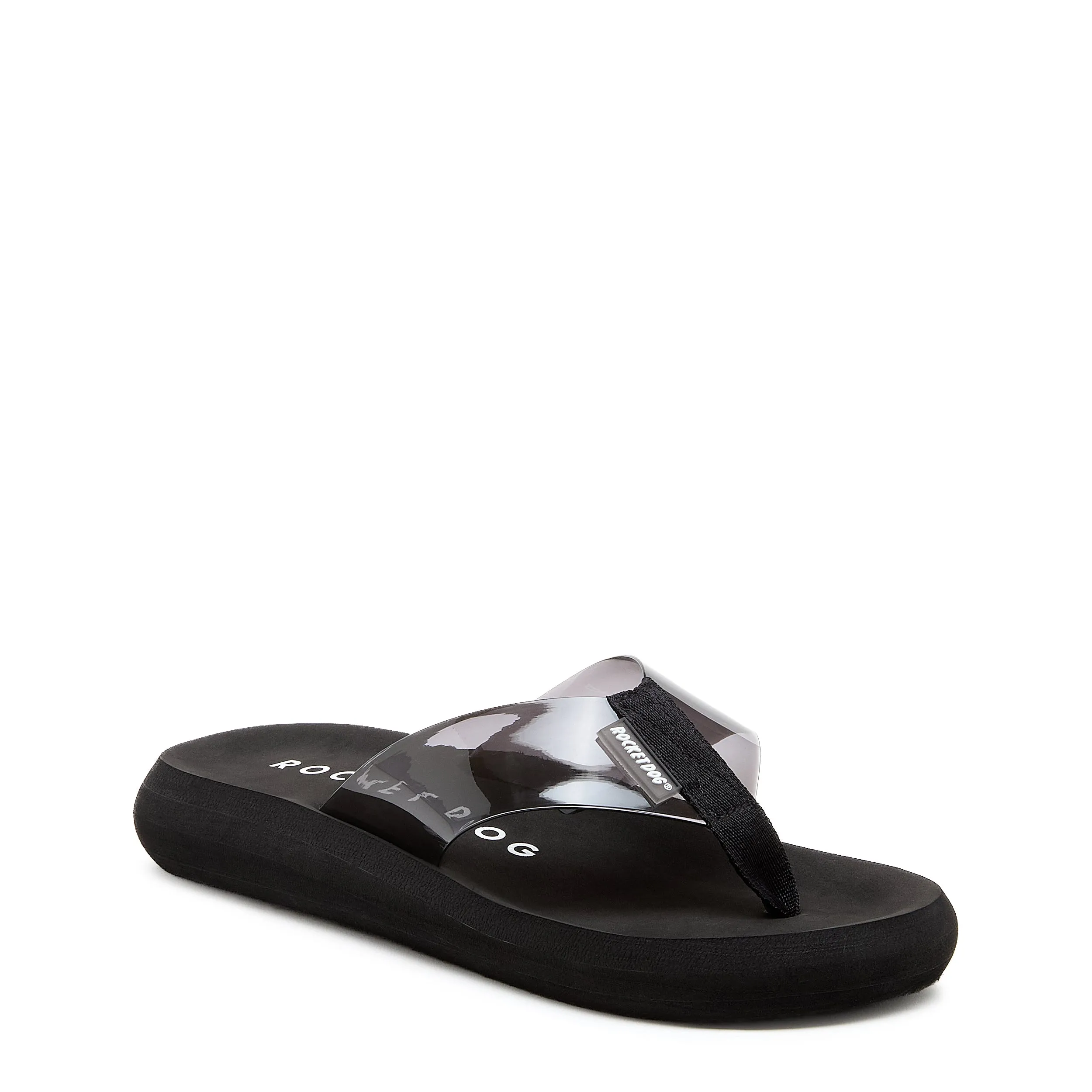 Sunset Grey Clear Flip Flop