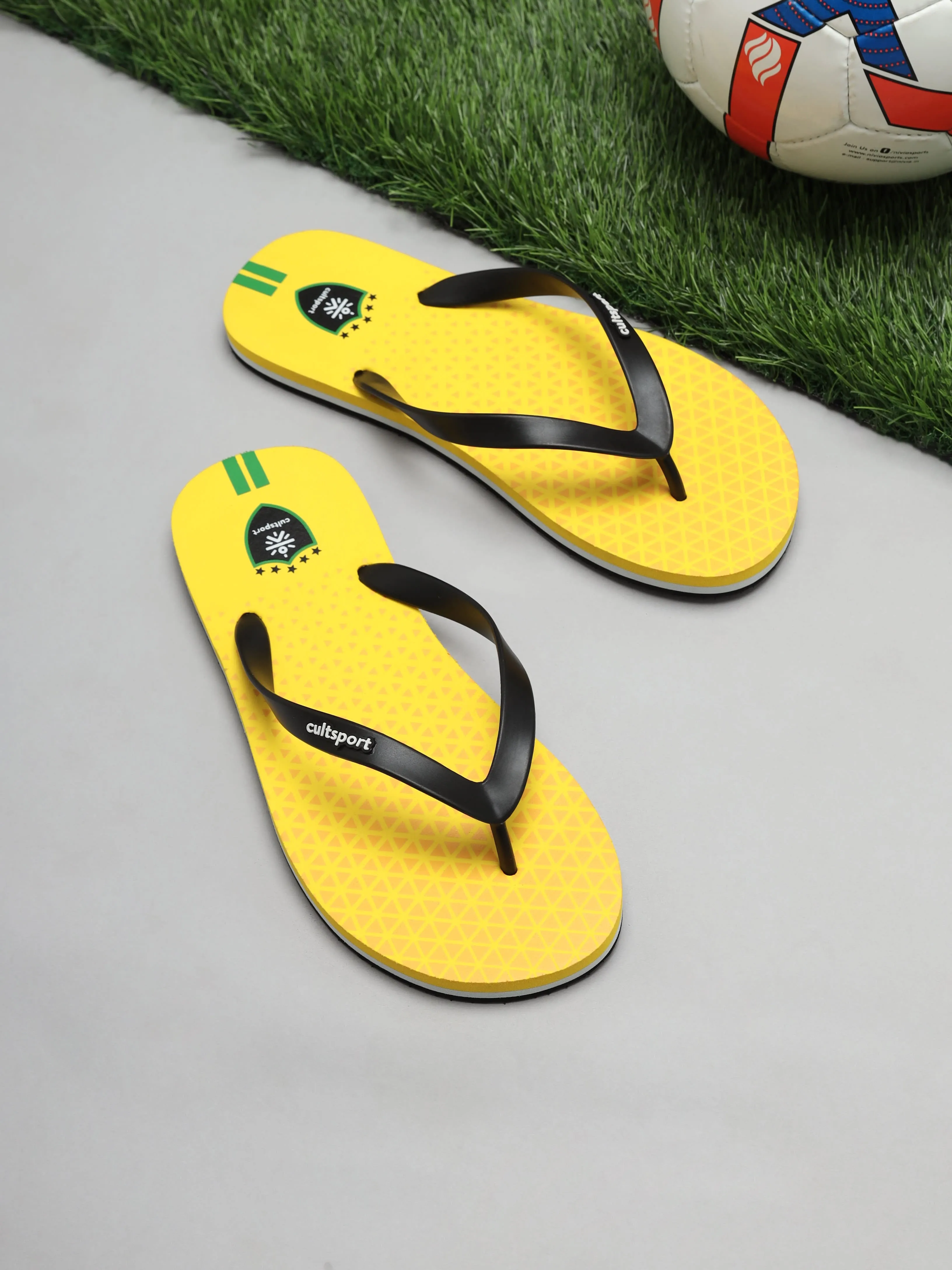 Team Brazil Flip Flops