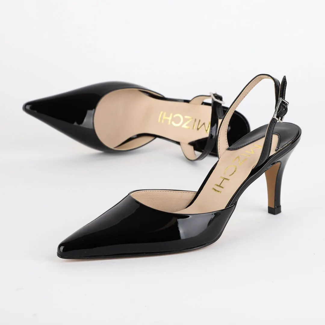 TESORO - patent leather slingback