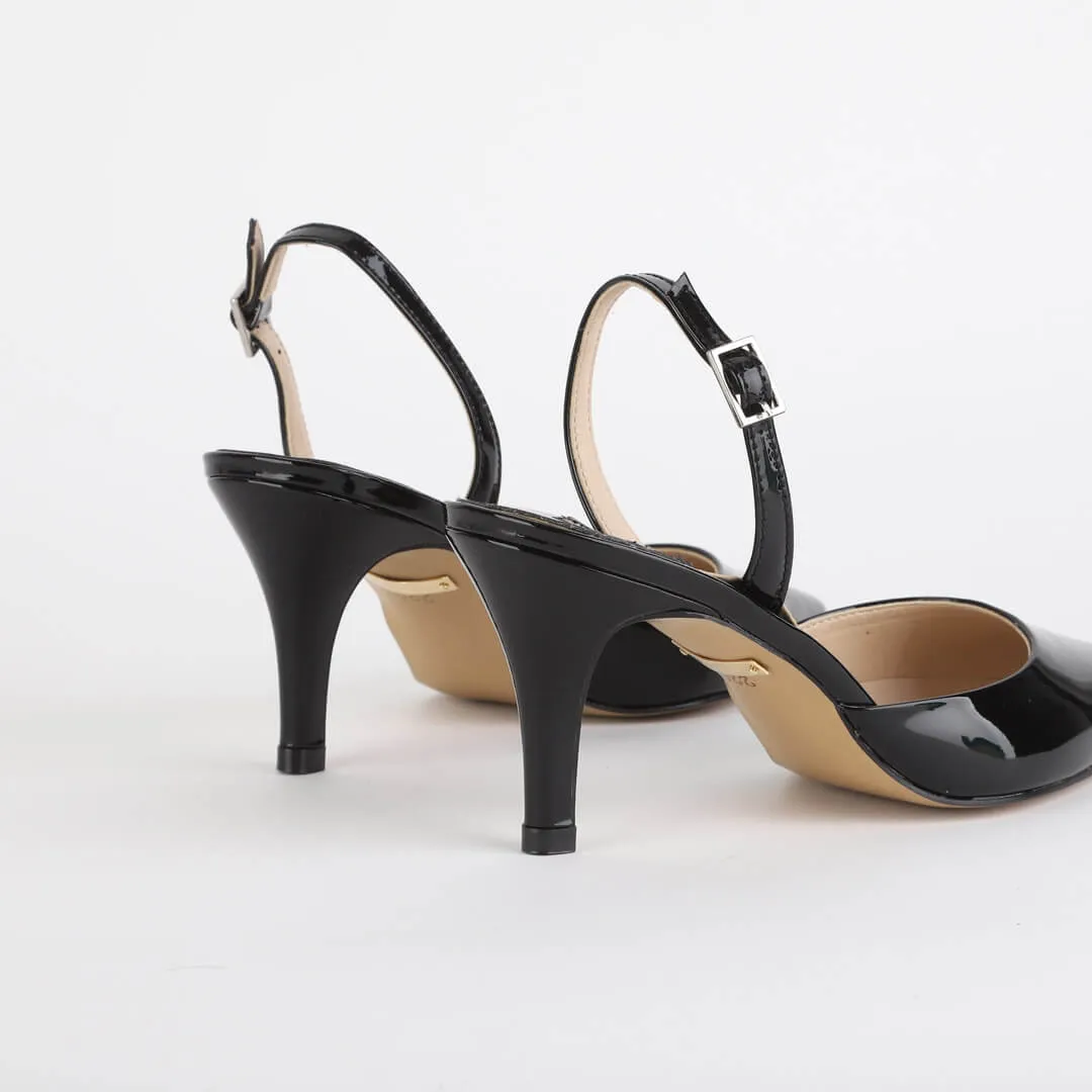 TESORO - patent leather slingback