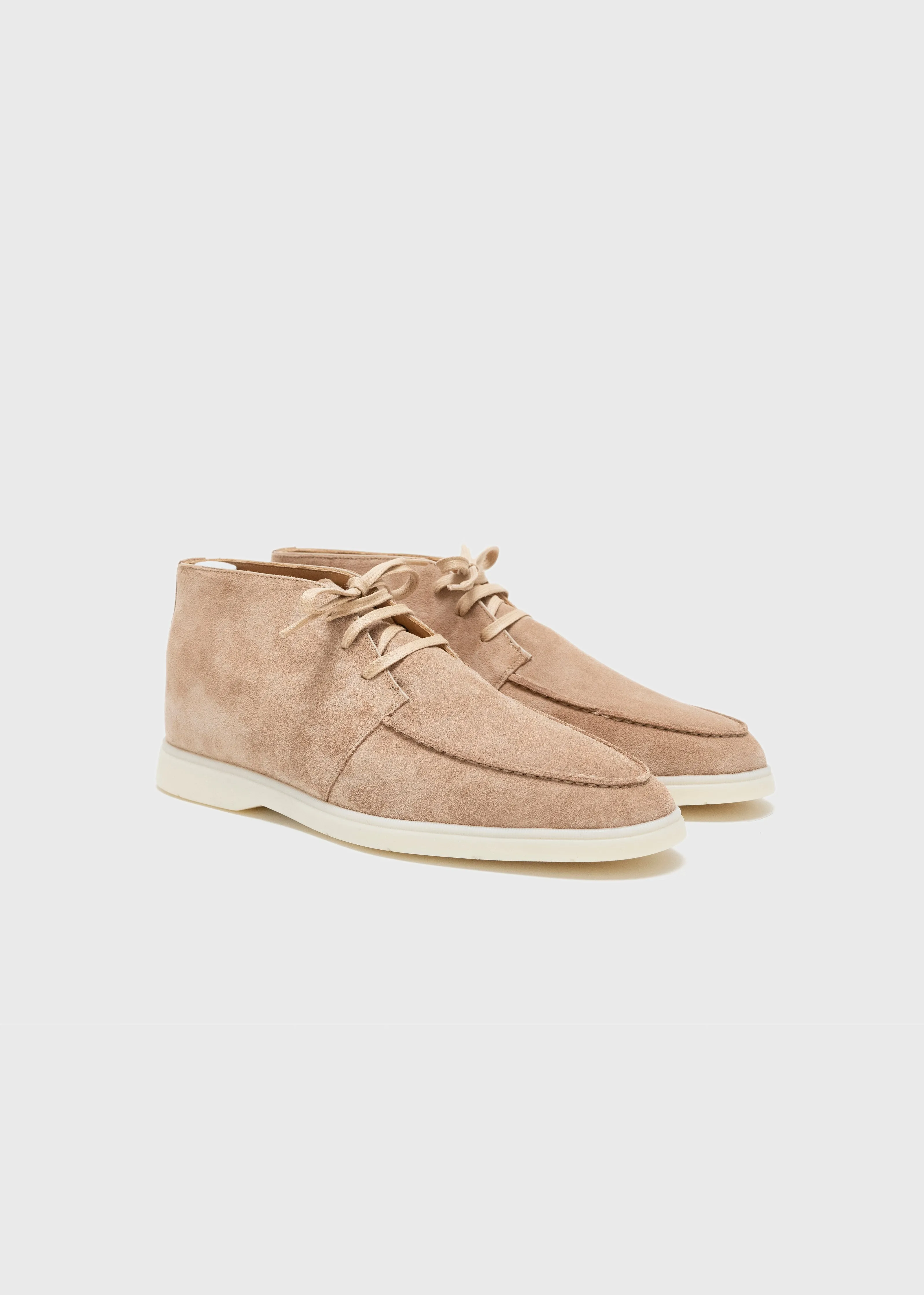 The Mersino Beige Desert Boot