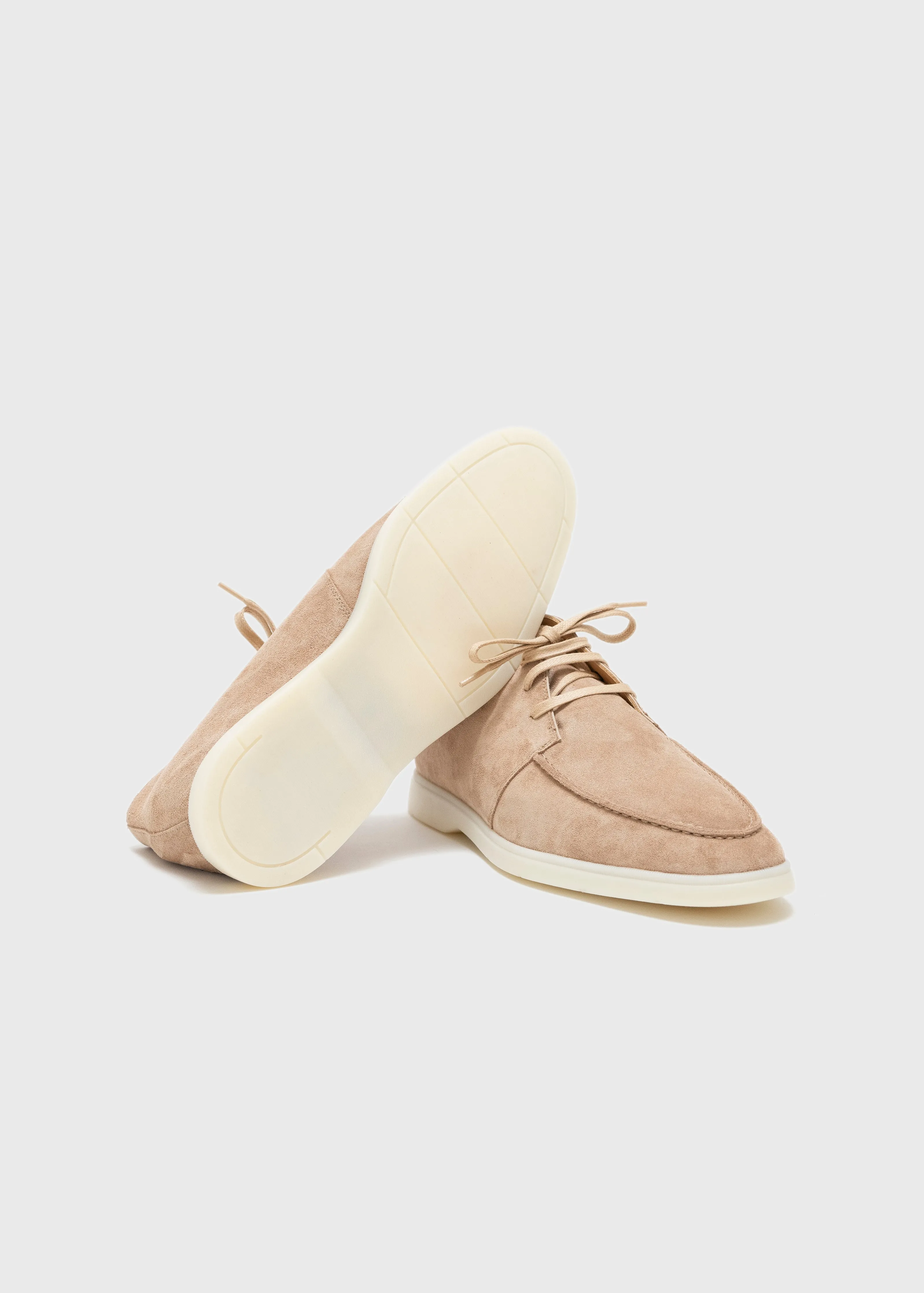 The Mersino Beige Desert Boot