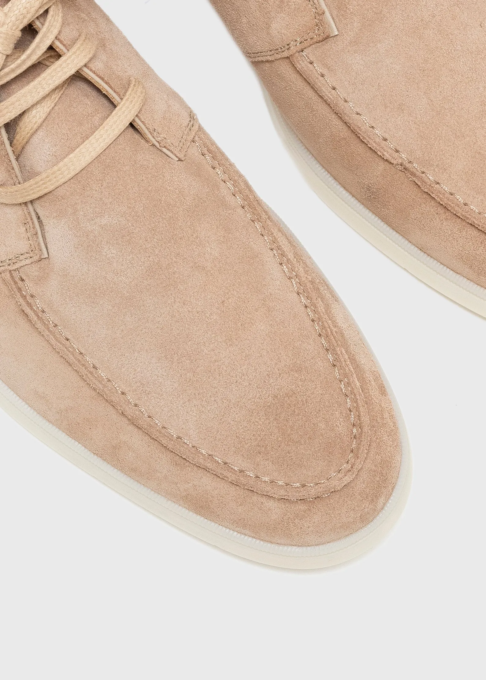 The Mersino Beige Desert Boot