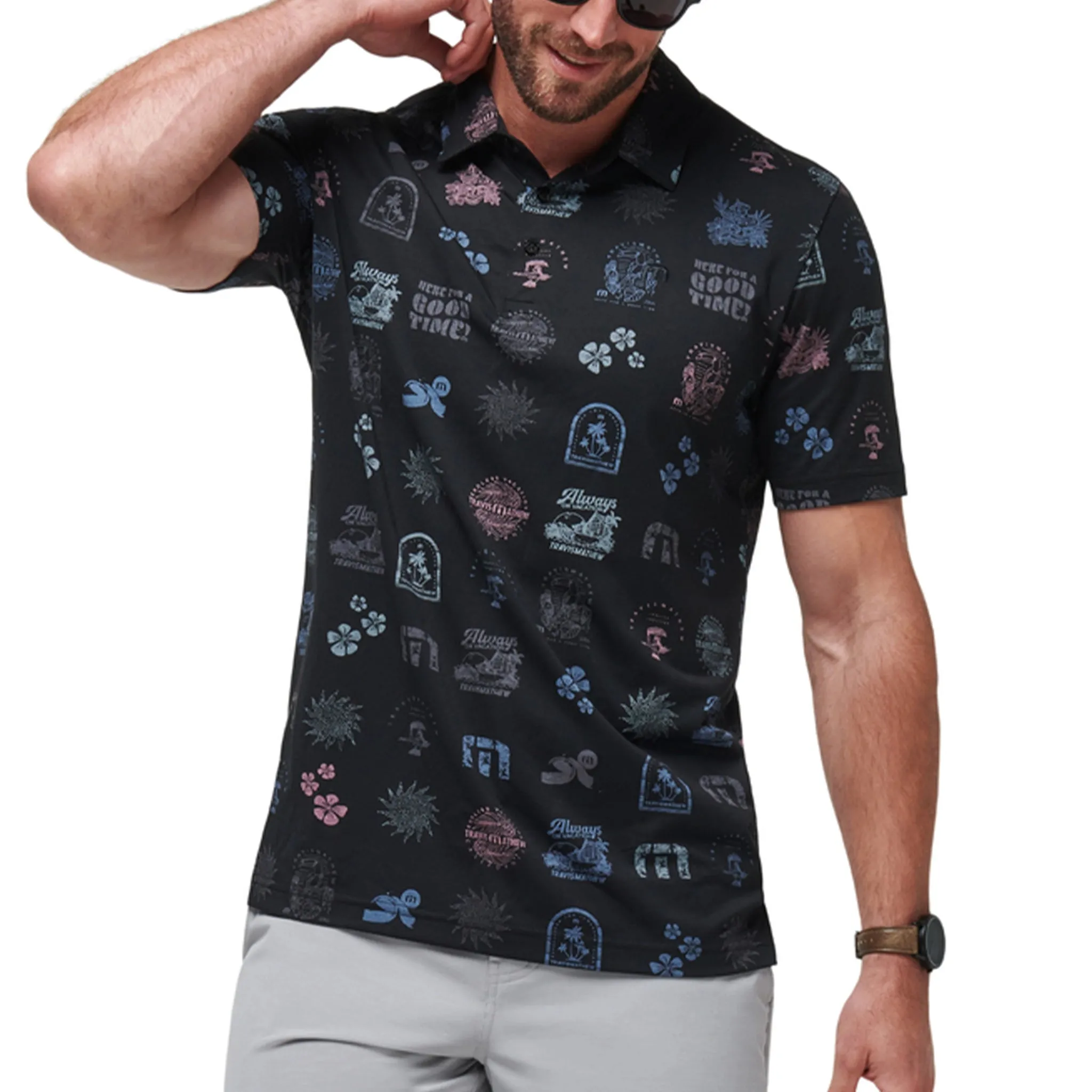 TravisMathew Tourist Season Polo Shirt