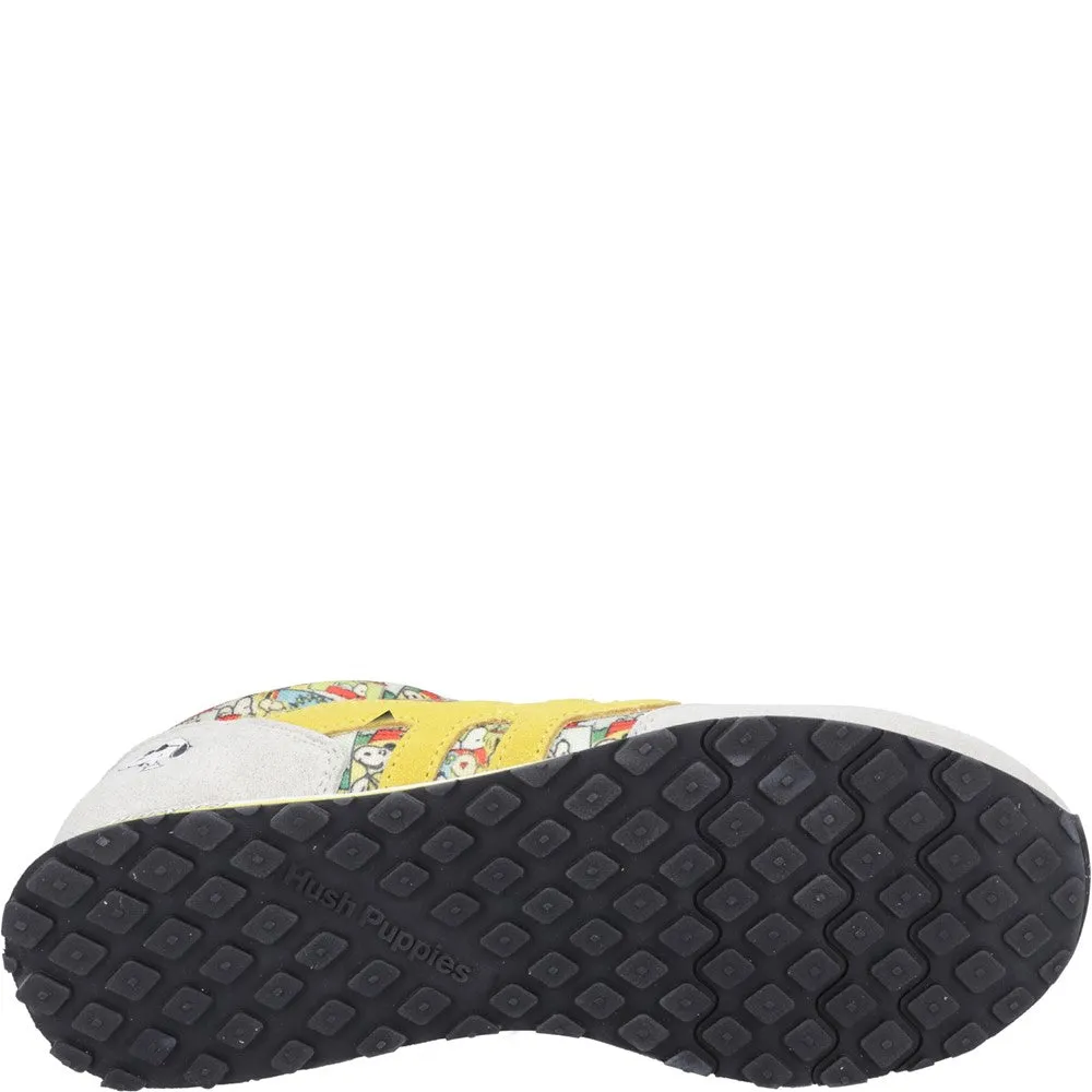 White Snoopy Seventy8 Trainers