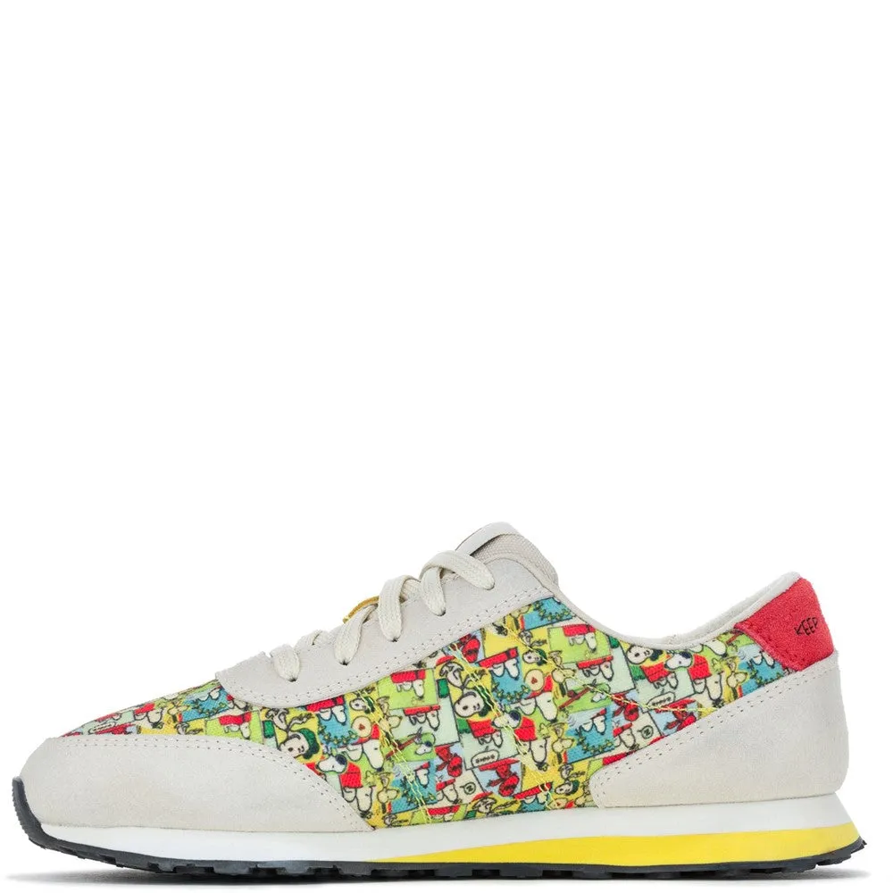 White Snoopy Seventy8 Trainers