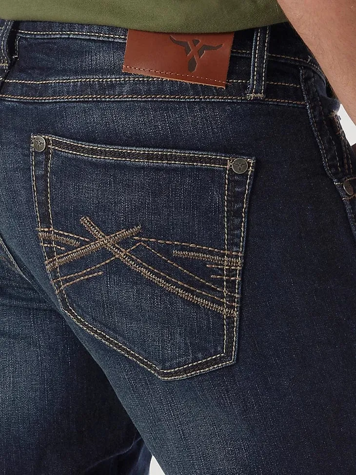 Wrangler Men's 20X No. 44 Denver Wash Slim Fit Straight Leg Jeans 44MWXDN