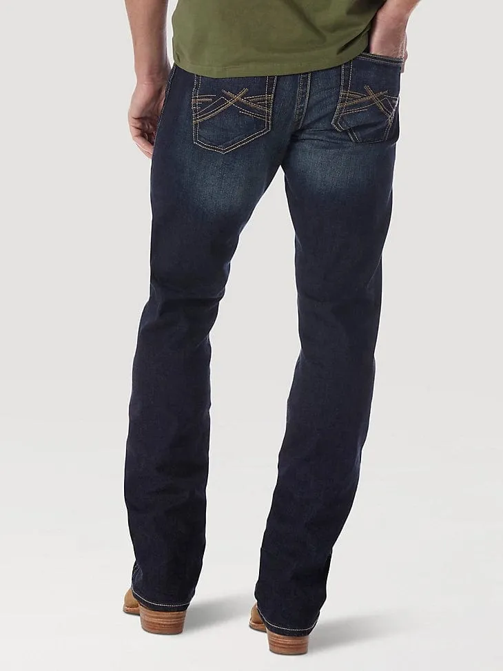 Wrangler Men's 20X No. 44 Denver Wash Slim Fit Straight Leg Jeans 44MWXDN